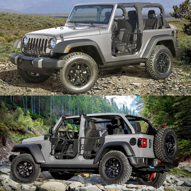 Off Road Safari Tubular Doors Compatible with 2018-2023 Wrangler JL 4 Door – Set of 4 Fat Tube Half Doors for Adventure - Image 7