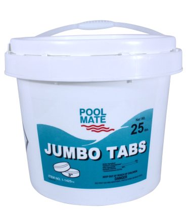 Pool Mate 3′′ Chlorine Tabs – 25 Lbs